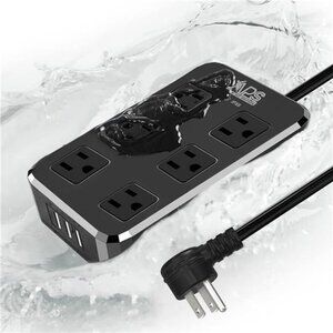 Outdoor Power Strip Weatherproof, Waterproof Surge Protector with 6 Wide